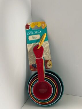 The Pioneer Woman Colorful Nesting Measuring Cup Set - Multicolor